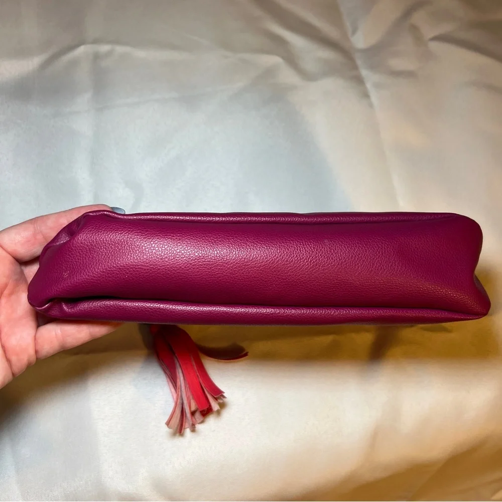 Victoria's Secret Fuchsia‎ Cosmetic Bag with Tassel